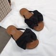 thumbnail image 4 of Summer Daily Flip-Flops Leisure Beach Bow Womens Flat Slippers, 4 of 9