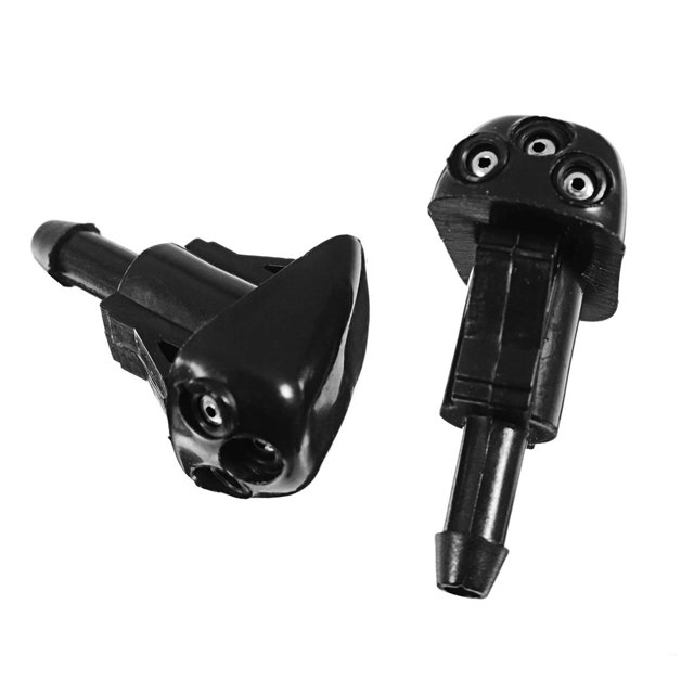 Miulika 2Pcs Front Windshield Washer Nozzles Replaces Parts for Forte