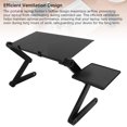 thumbnail image 4 of Adjustable Laptop Stand for Desk, Ergonomic Foldable Laptop Riser Holder with 360 Rotation Base, Portable  Laptop Riser Stand for Computer Notebook Tablet, 4 of 7