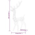 thumbnail image 4 of vidaXL Acrylic Reindeer Christmas Decorations 3 pcs 120cm Multicolour, 4 of 5