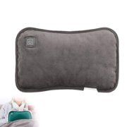 Hot Water Bottle With Flannel Cover Heat Settings Foldable USB Body Comfort Reusable Heat Pack Reusable Heating Pad for Back Shot Ski 5 Person Click Heat Back Reusable Heat Pack Body Comfort
