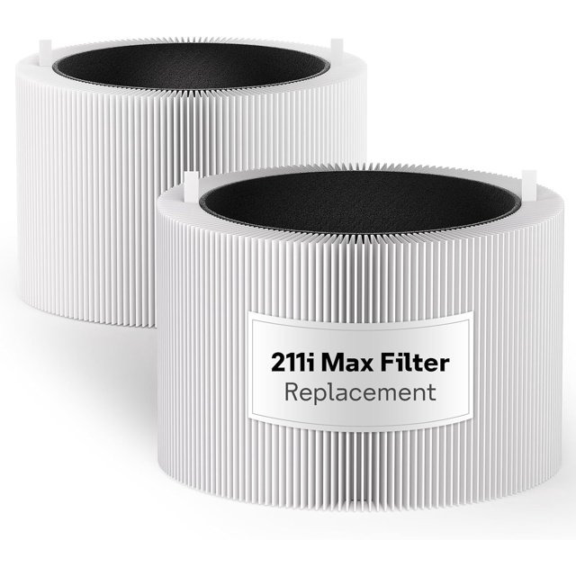 2 Pack Blue Pure 211i Max Filter Replacement Compatible with Blueair Blue Pure 211i Max Air Purifier, Compare to Part #F2MAX.