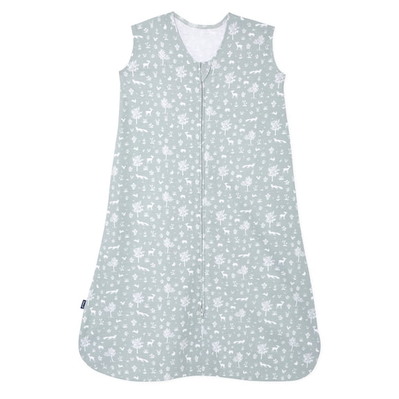HALO® SleepSack®, 100% Cotton Wearable Blanket, Sage Woodland, Small 0 - 6 months, 1 pack