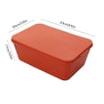 thumbnail image 3 of Portable Lunch Box, Food Storage Container With Lid, Leakproof Food Preparation Container, Reusable Dishwasher-safe, For Home Office School Picnics, ABS Material, 3 of 7