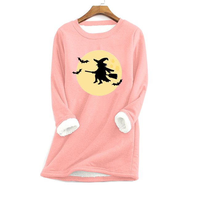 T-shirts pour Femmes Mode Féminine Décontractée Manches Longues Blouses et Chemises à Col Rond Chandails à Col Rond en Liquidation