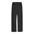 thumbnail image 4 of Ceisia Pantalon Habillé pour Homme, Coupe Droite Ajustée, Formel, avec devant Enveloppant, Structuré, Infroissable, Multicolore, 4 of 6