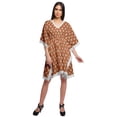thumbnail image 3 of Moomaya Robe Courte de Caftan de Plage, Robe de Couverture Imprimée, Kaftan pour Femmes, Tenue de Plage, Couverture, 3 of 4