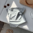 thumbnail image 3 of LUOGENLI T Shirt for Girls Girls Ruffle Sleeve T Shirt Solid Color Vest Girls Basic Short Sleeve Black Maxi Tops Grey 3-4 Years, 3 of 3