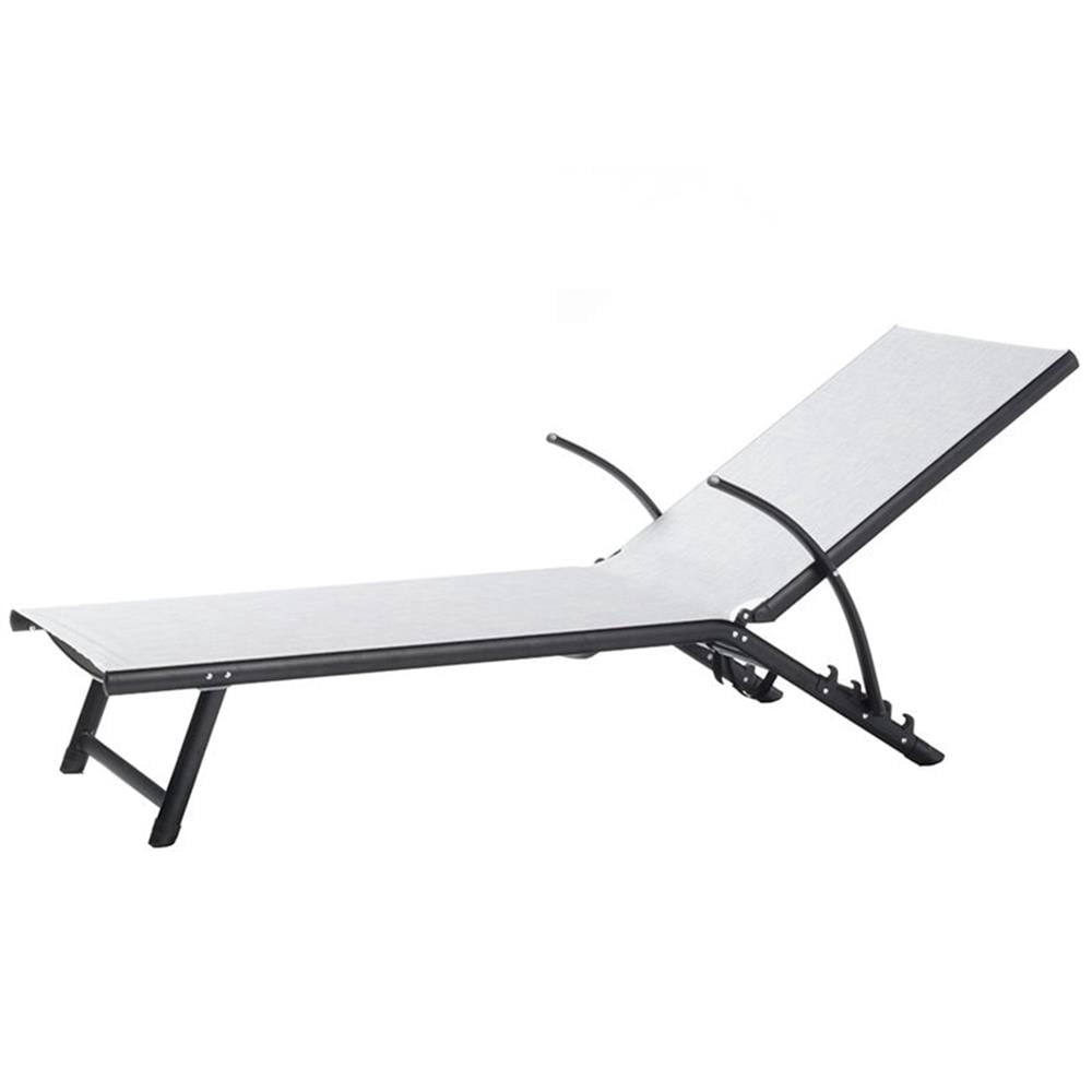 Alfresco Home Oceanview Adjustable Patio Chaise Lounge (Set of 2)