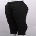 thumbnail image 2 of Women Pants High Waist Slim Pencil Skinny Tummy Control Solid Color Pants, 2 of 4