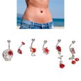 thumbnail image 4 of Anneaux de Nombril Pratiques pour Fêtes, 4 of 8