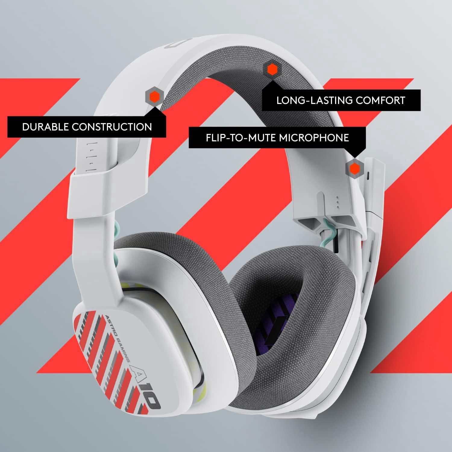 LOGITECH ASTRO GAMING A10 GEN 2 HEADSET XBOX WHITE