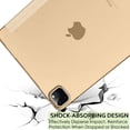 thumbnail image 3 of DuraSafe Cases iPad PRO 11 Inch 2 2020 3 2021 4 2022 [ PRO 11 2nd 3rd 4th ] Slim Lightweight Protective PC Dual Angle Stand Cover - Gold, 3 of 7