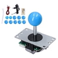 thumbnail image 2 of Joystick DIY Kit,  Delay Easy To Install  Game DIY Kit Parts Wide Application  for MAME for Fight Stick for PC Game Green,Blue,Red,White,Yellow,Black,Mixed Color, 2 of 7