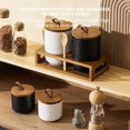 thumbnail image 3 of Wzzjkit Airtight Food Storage Containers, Ceramic Tea Pot Sealed Tank Grain Storage Tank Household Kitchen Storage Tank Coffee Pot Storage Tank, Food Storage Containers with Lids Airtight, 3 of 9
