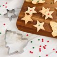 thumbnail image 3 of Holiday Time 2-Piece Cookie Cutters, Stainless Steel, Evergreen Tree and Star Shape, 3 of 10