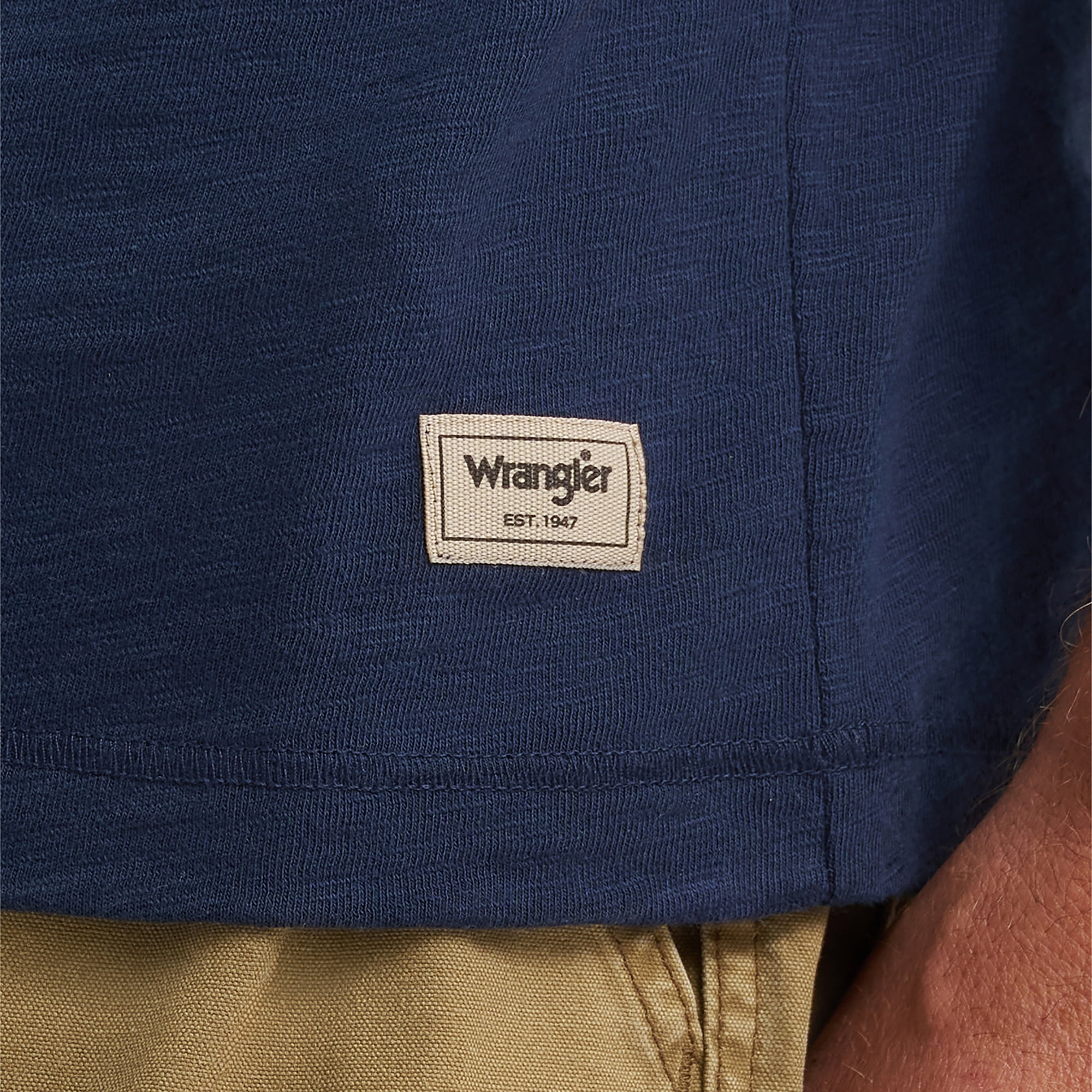 Henley à manches courtes pour hommes Wrangler®