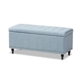 thumbnail image 1 of Kaylee Storage Bench in Light Blue, 1 of 8
