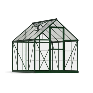 Serre hybride 6 pi x 8 pi - Vert Canopia by Palram