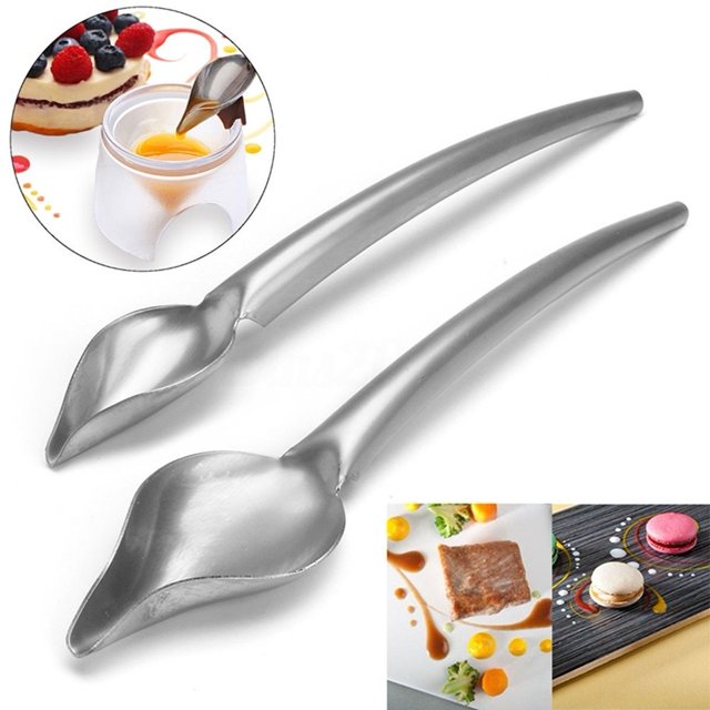 Deco Spoon Decorate Food Draw Tool Design Sauce Dressing Plate Dessert
