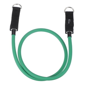 Uxcell Resistance Tube Bands, 40 lbs Stackable Single Resistance Band Exercise Band Stretch Band for Working Out Man Home, Green