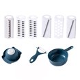 thumbnail image 2 of EGNMCR Vegetable Slicers Cutter - Cheese Grater Multi-function Vegetable 12 Piece Set veggie chopper, 2 of 2