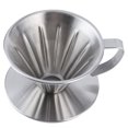 thumbnail image 1 of Support de Tasse à Filtre en Cône en Acier Inoxydable pour Café Filtre, Accessoires de Machine à Café, Utilisation, 1 of 8