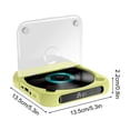 thumbnail image 2 of Uscallm Portable CD Player Bluetooth 5. Wireless Music Player for Home Car Travel, Prenatal Education English Learning Audio Repeater, Rechargeable Personal Compact Disc Player, 2 of 6