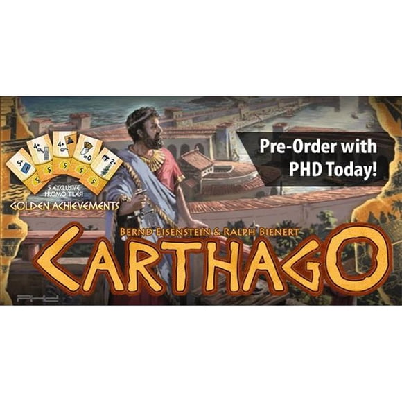 Capstone Games CTGO01 Carthago Card Game