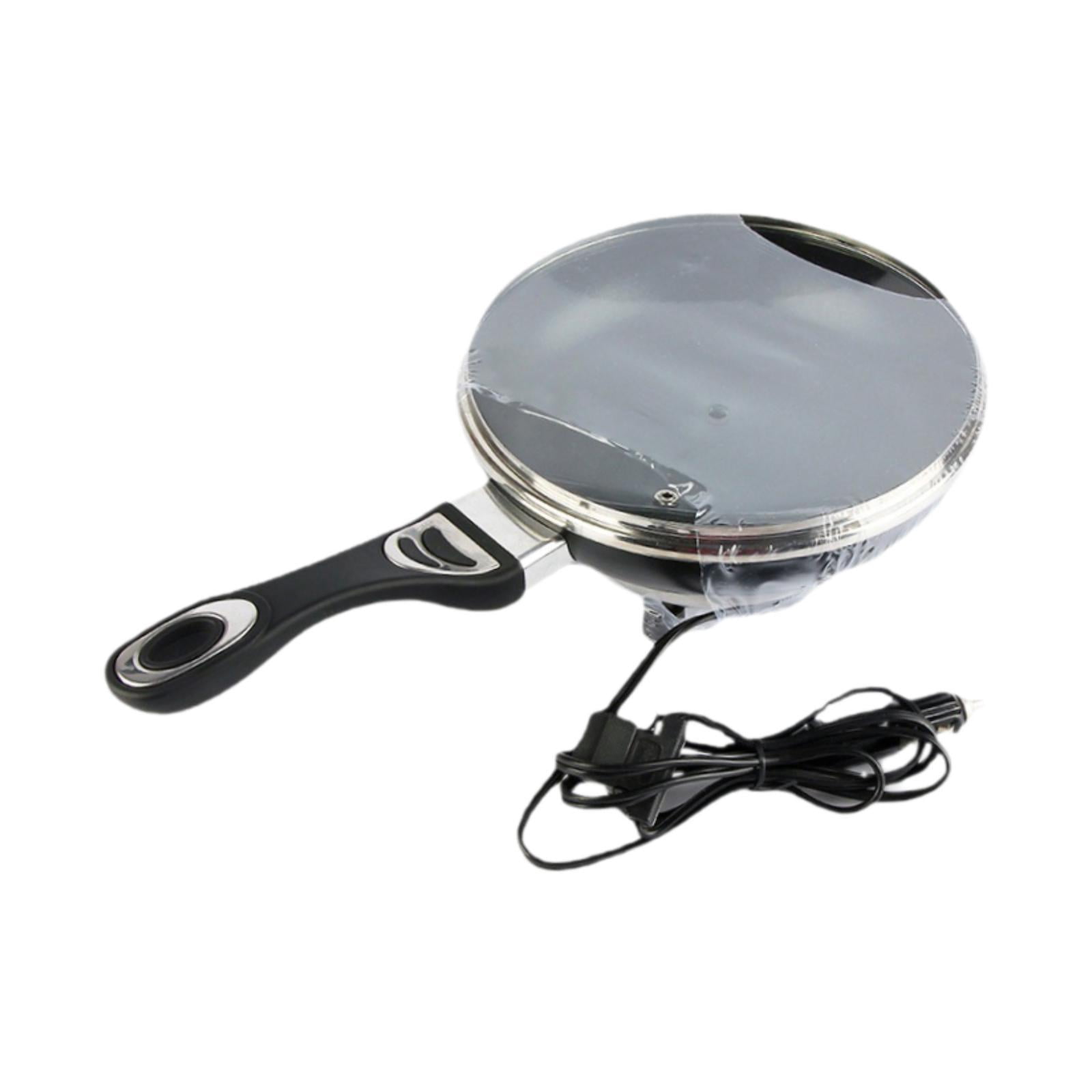 DOLITY Electric Skillet Multipurpose Cookaware Car Frying Pan for Car Picnic Travel 12V 150W