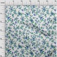 thumbnail image 3 of oneOone Tissu Rayonne Blanc Motif Floral Jacobéen Matériel de Robe Tissu Imprimé Tissu au Mètre 56 Pouces de Large, 3 of 4