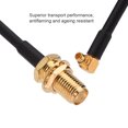 thumbnail image 2 of Bulkhead Coaxial Cable, Coaxial Pigtail Cable, RF Pigtail Coaxial Extension Cable For Fixed Or Mobile   The Digital  Transmission, 2 of 8