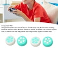 thumbnail image 3 of 4PCS Soft Silicone Thumb Grip  for Switch Prevent Slip Replacement Joystick , Anti Slip, Soft and Comfortable Touch, Compatible with Switch Lite, Thumb Grip, 3 of 8