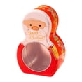 thumbnail image 1 of Christmas Candy Box Christmas Tins Box Christmas Decoration for Desktop Ornament Santa A, 1 of 9
