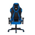 thumbnail image 1 of Posh Living Joi Faux Leather Game Chair Navy, 1 of 9
