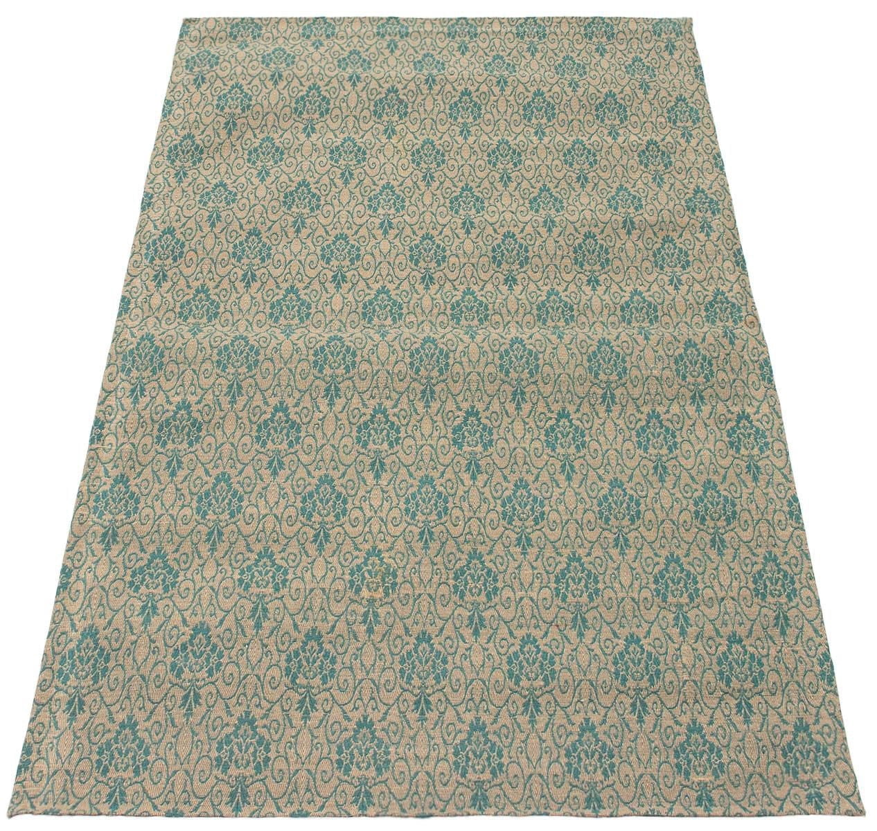 ECARPETGALLERY 4'9" x 6'9" Transitional Collage Handmade Area Rug for Living Room, Dining Room and Bedroom in Brown