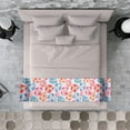 thumbnail image 4 of Yhmxh Table Chemin, Nappe Lapin de Pâques Oeufs Polyester Coton Imprimée Drapeau de Table Décoration de Table Tapis de Bureau, 4 of 5