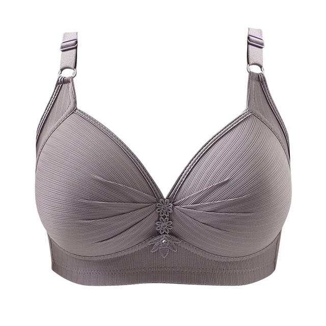 RKSTN Soutiens-Gorge pour Femmes Couverture Parfaite Sans Fil Extensible Imprimé Floral Convertible Confortflex Fit Grande Taille sous-Vêtements