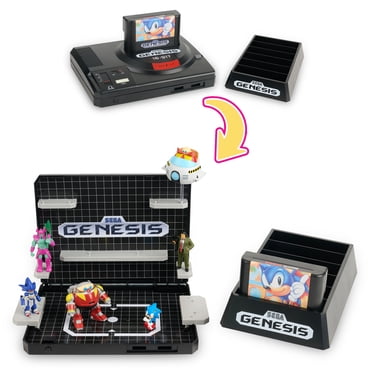 Console Heroes Sega Genesis Display Console: Supervillain Boss Bundle + Sonic 1