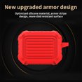 thumbnail image 3 of pitrice Earphone Silicone Case Cover Anti-shock Wireless Headphone Charging Case Shell Replacement for AirPods 3, Red, 3 of 7
