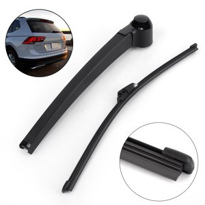 Rear Window Windshield Wiper Arm Blade Set For VW Tiguan 5N BJ 2007-2018 Black