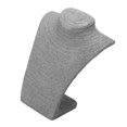 thumbnail image 3 of Necklace Pendant Display Bust Mannequin Jewelry Display Stand Holder Gray M, 3 of 8
