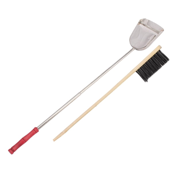 Brush Poop Off Bird Poop Remover Parrot Cage Brush Shovel Bird Cage Accessories Bird Cage Brush Pet Bird Cleaning Brush Bird Brush Scraper Stainless Steel Cleaner