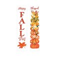 thumbnail image 2 of BJUTIR Fall Decorative Banners Thanksgiving Decor Party Decorations Autumn Door Sign Pumpkin Maple Leaf Welcome Porch Sign For Fall Party Garden Yard, 2 of 6