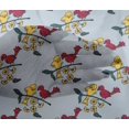 thumbnail image 4 of oneOone Viscose Chiffon Fabric Leaves|Bird & Floral Block Fabric Prints By Yard 42 Inch Wide, 4 of 4