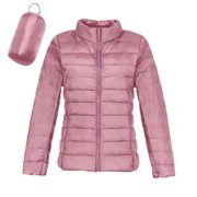 2025 Women's Parkas Women Warm Lightweight Jacket Women Thin Jacket Hoodless Windproof Winter Coat Womens Quilted Coat with Recycled insulation Winter Slim Short Hooded Warm Duck