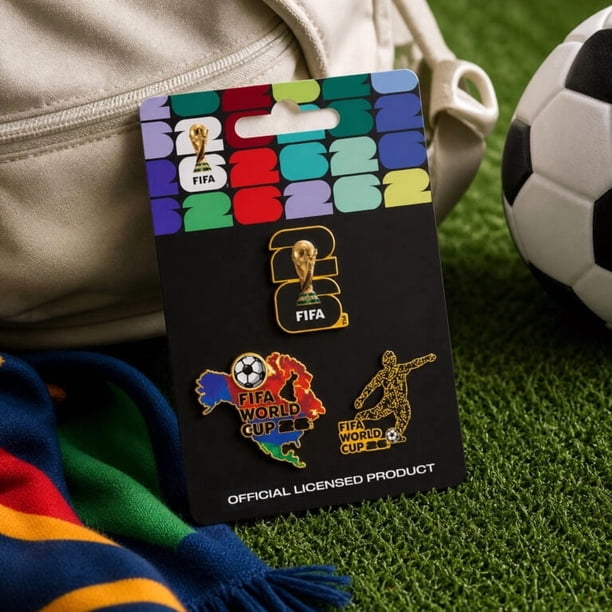 FIFA World Cup 2026 ピンバッジ 3種セット 2026 FIFA World Cup - Collectors Pin Set (3-Piece) - Walmart.ca