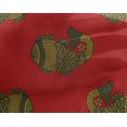 thumbnail image 4 of oneOone Georgette Viscose Fabric Fish Block Print Fabric BTY 42 Inch Wide, 4 of 4