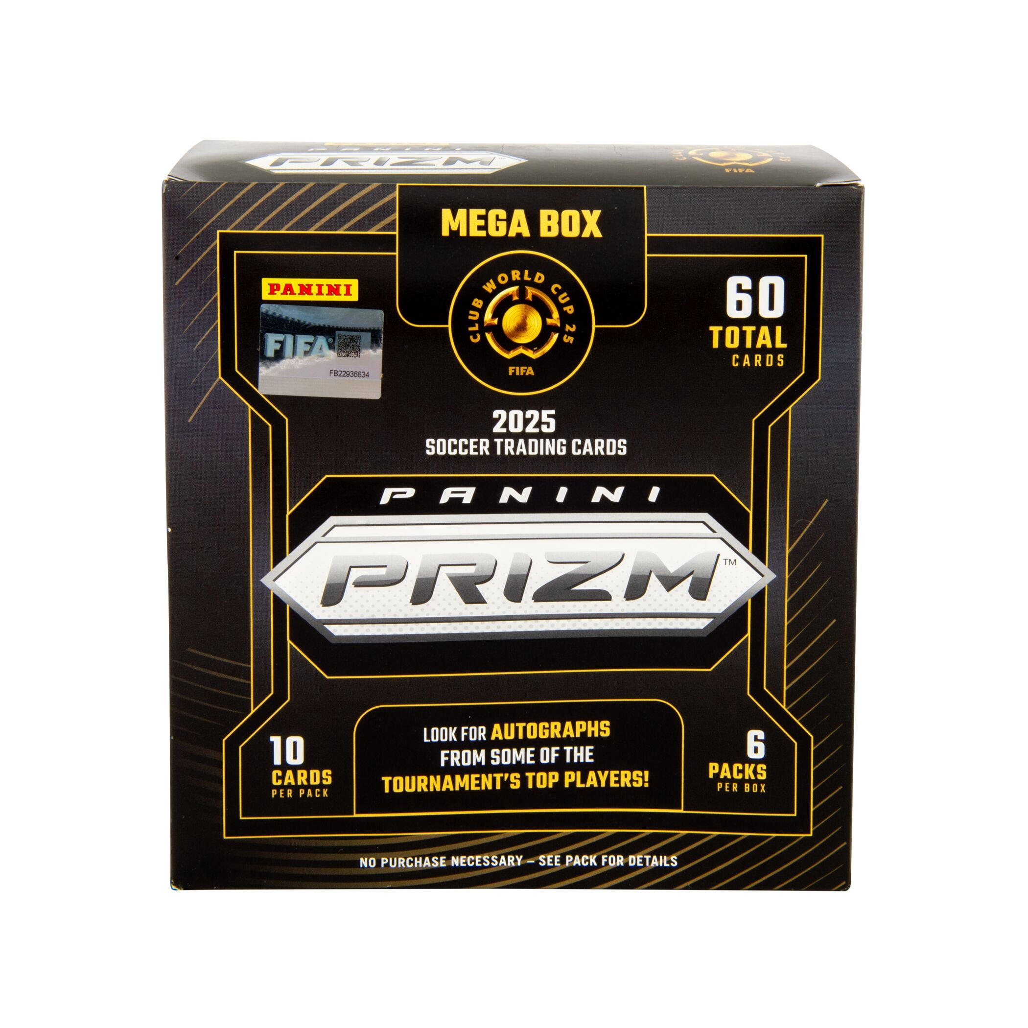 2025 Panini FIFA Prizm Soccer Trading Cards Mega Box - Walmart.ca