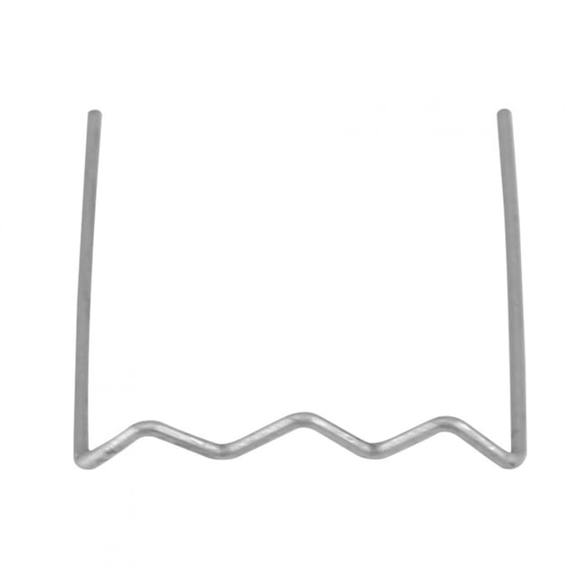 S Style Staple,100pcs 0.6mm Auto Bumper Pre Cut Staples V Style Staples Striking Appearance